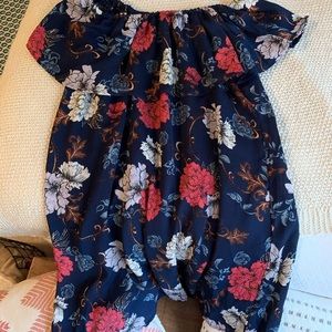 Navy Floral dress from DressUp